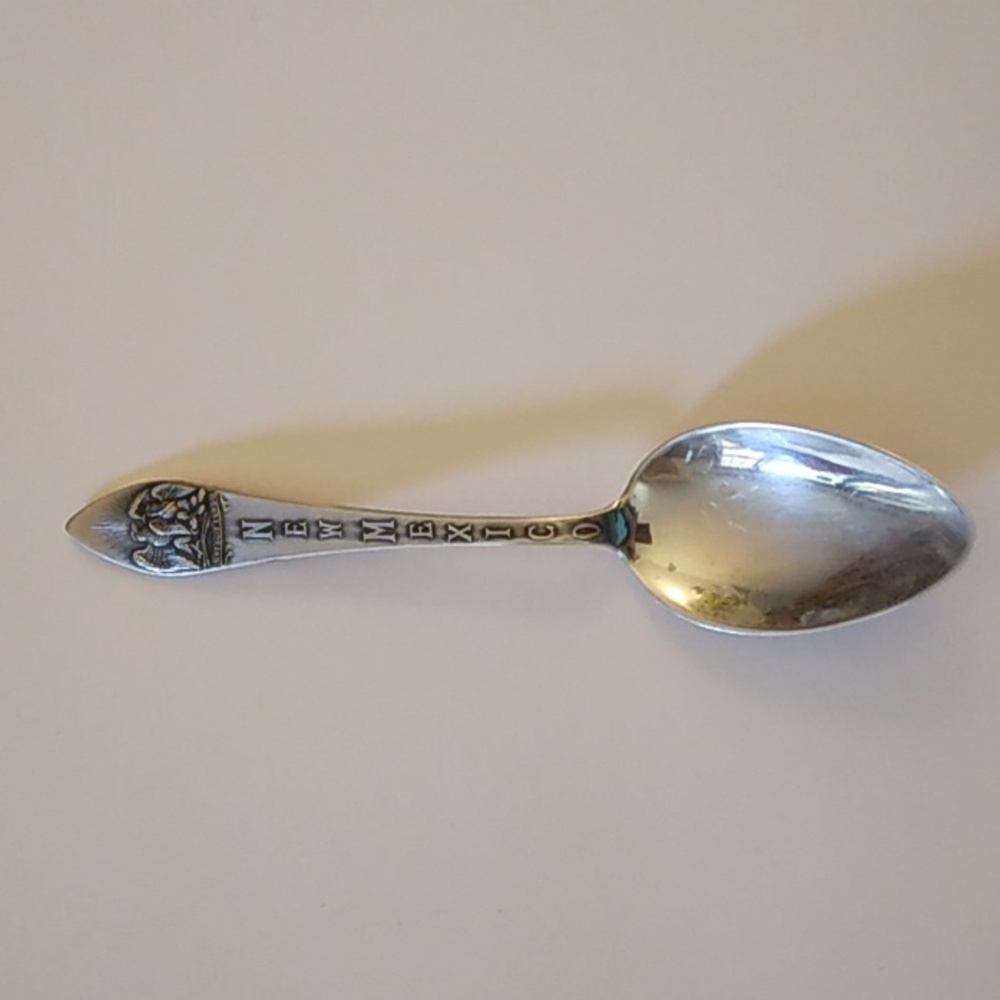 Sterling Silver Demitasse Spoon New Mexico
